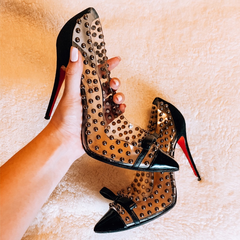 Studded Patent Louboutins